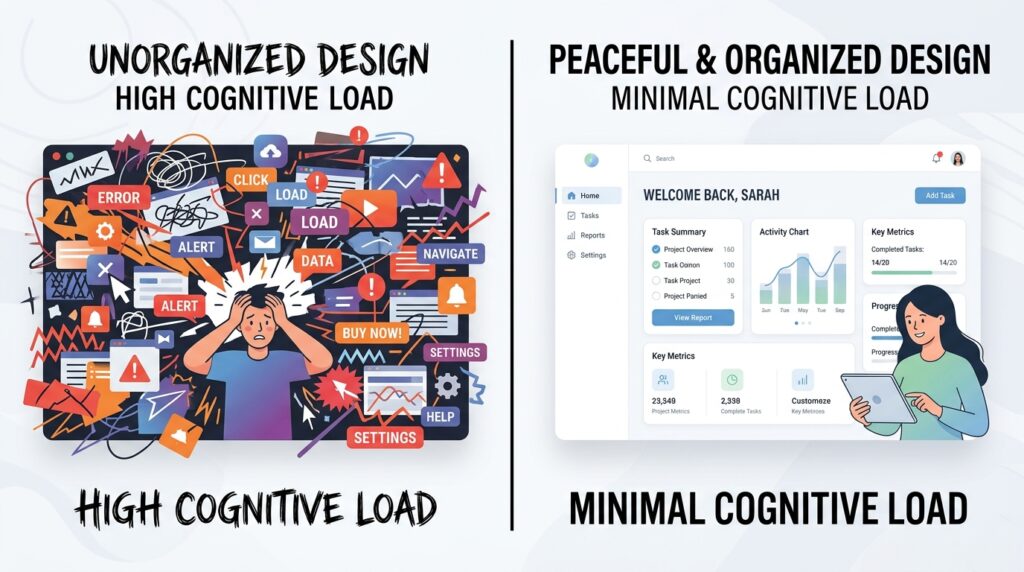  "الحمل المعرفي" (Cognitive Load)